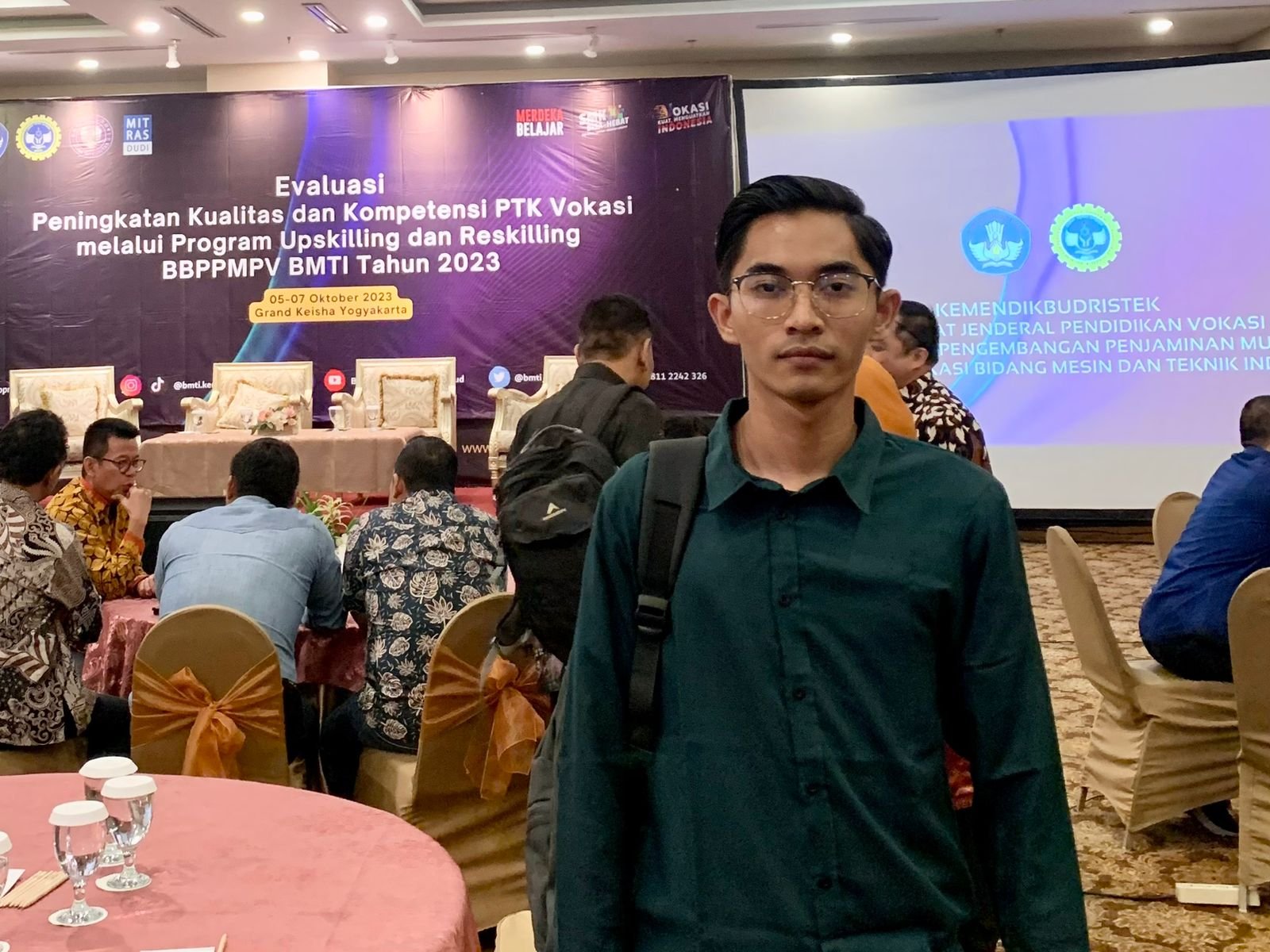 Rapat Koordinasi dengan Kemendikbud terkait kegiatan Evaluasi Peningkatan Kualitas dan Kompetensi PTK Vokasi melalui Program Upskilling dan Reskilling BBPPMPV BMTI Tahun 2023